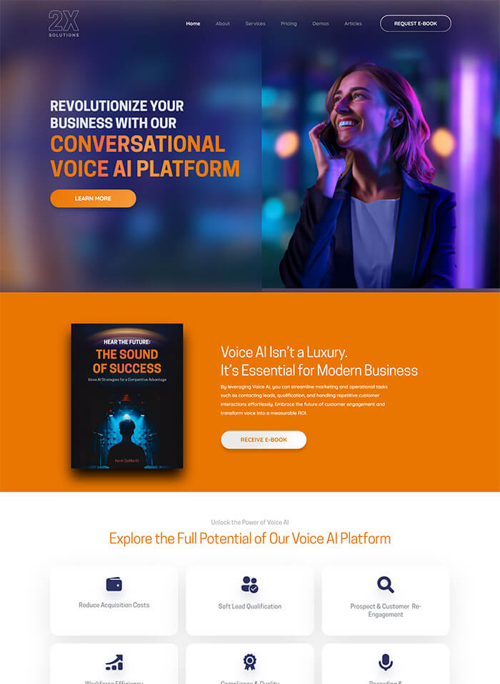 2X Solutions Homepage