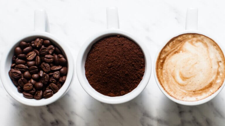 different coffee stages