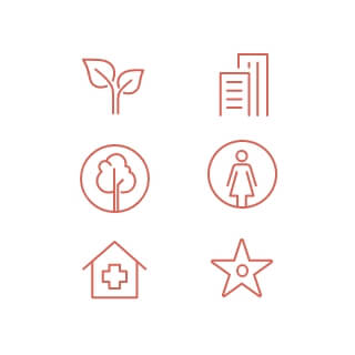 Pacific Clinics Icon set