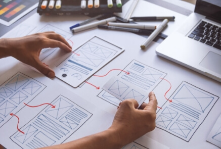 Page Wireframing