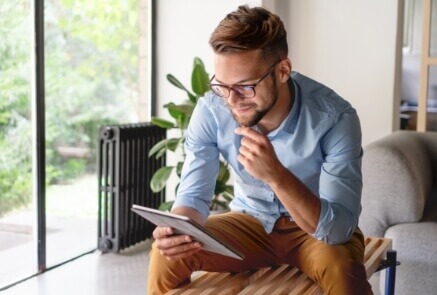 Seeing something in tablet