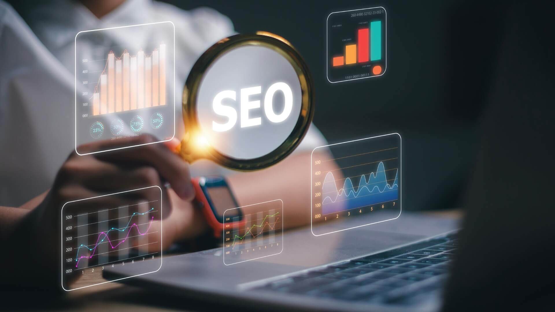 Seo word in a hologram