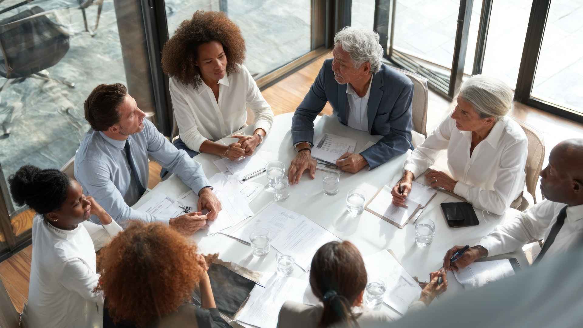 stakeholder meeting in progress