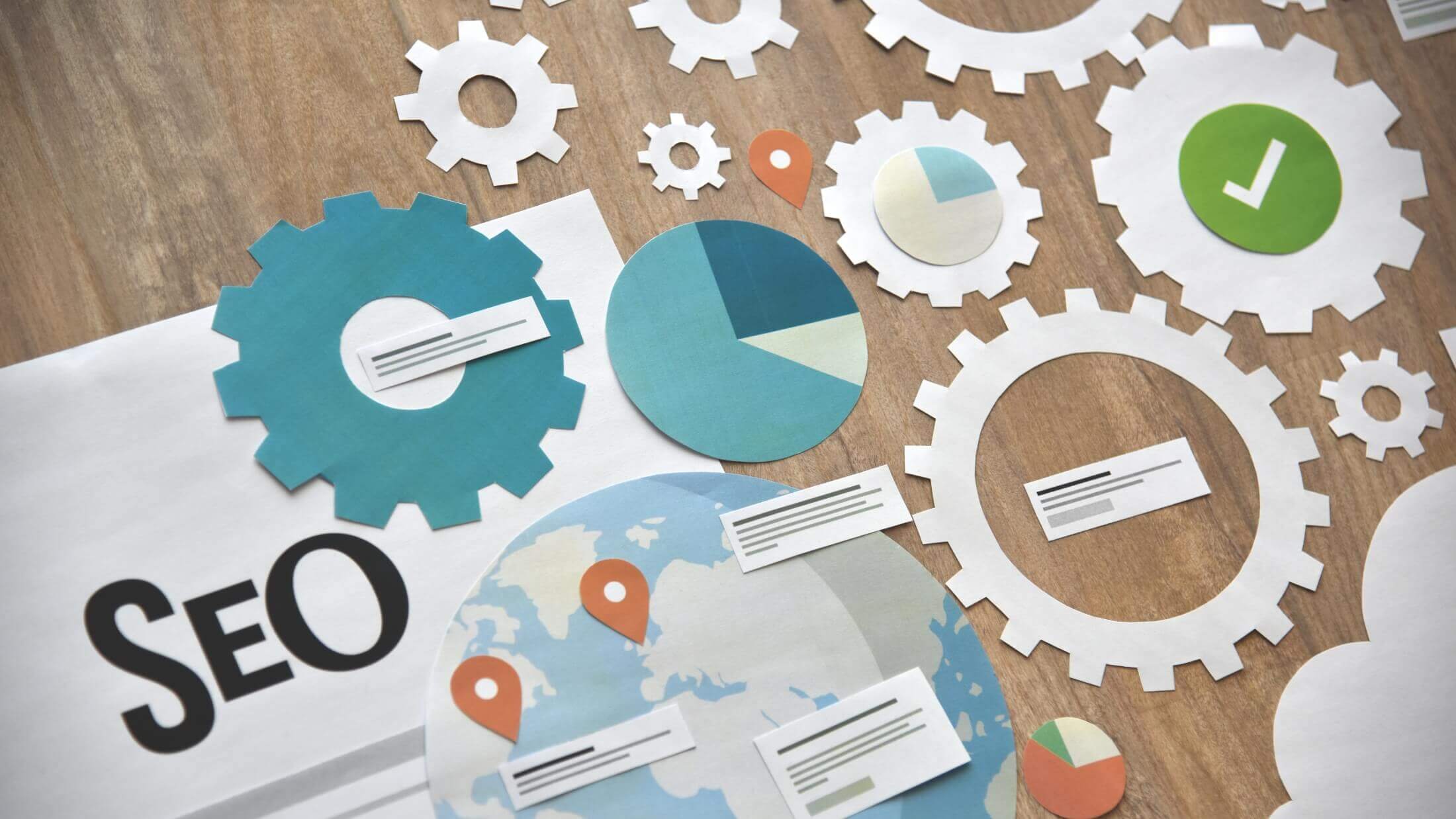 SEO words in paper crafts