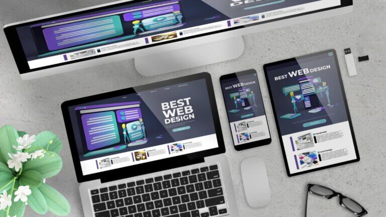 Website design in different devices