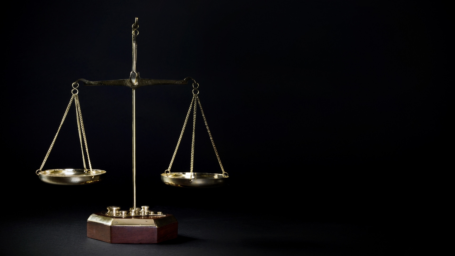 weighing scale in black background