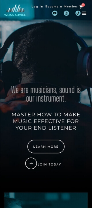 Weiss Advise Homepage