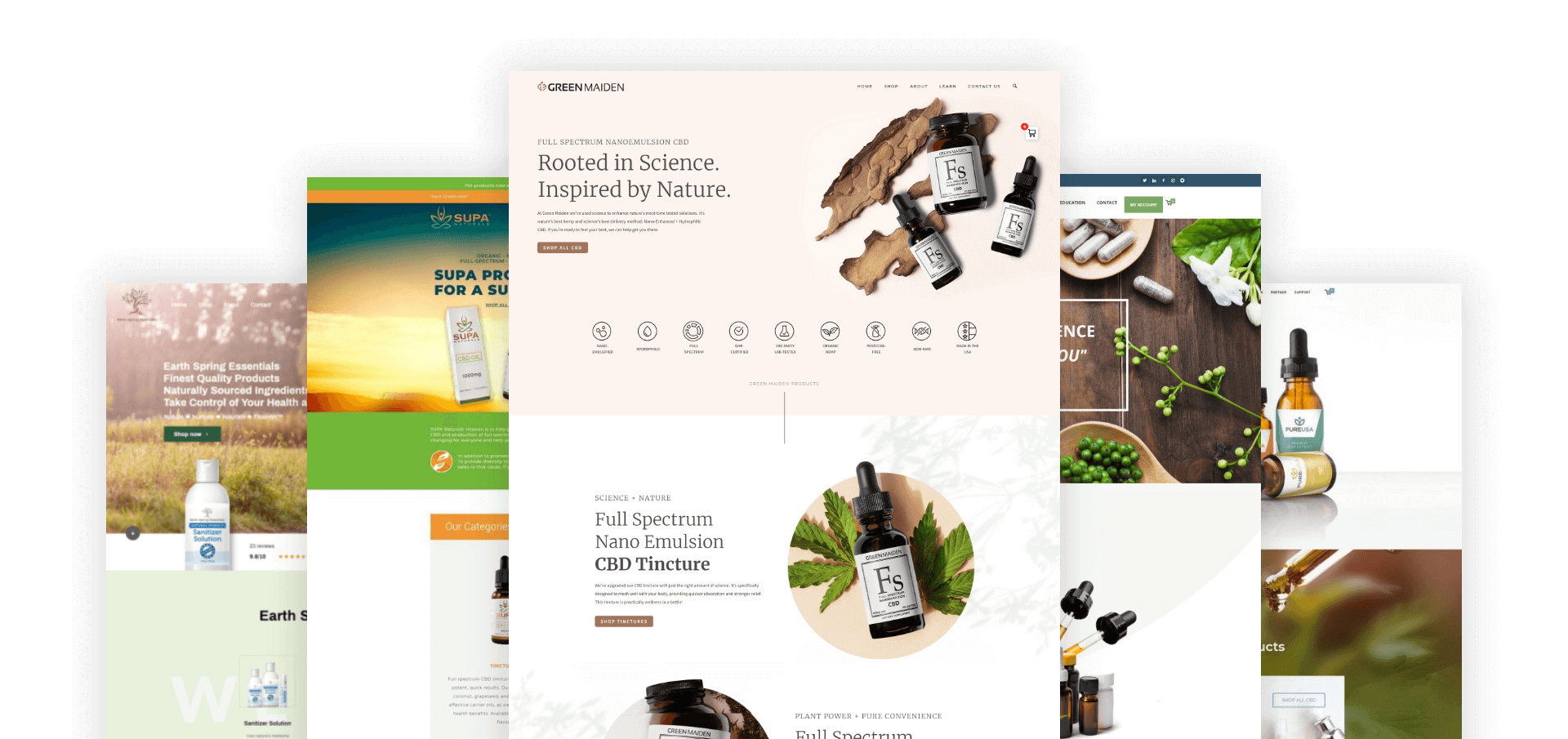 CBD Ecommerce Websites