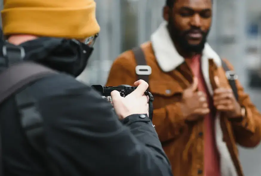 photographer taking pictures